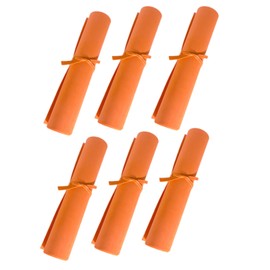 Qidiwin EVA Foam Roll | High Density 85kg/m3 | 2mm Thick | 48"x14" | Ideal for Cosplay, Crafts, DIY Projects (Orange 6pcs)