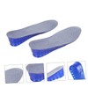 Healvian 1pair Height Increase Insoles for Men and Women Breathable