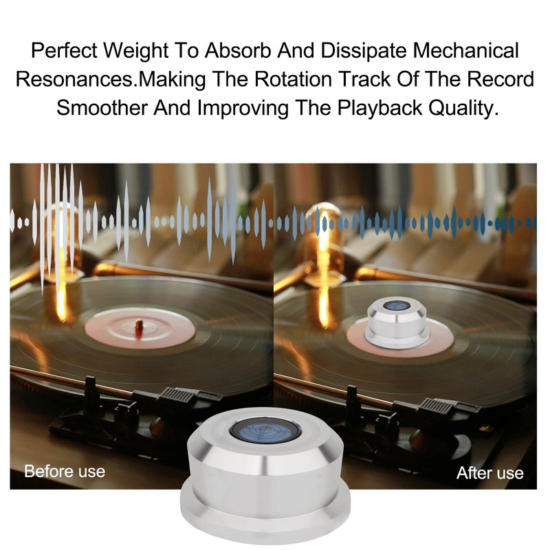 Monosadio 3 in 1 Record Stabilizer Weight 50Hz Audiophile 320G