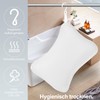 Quuylin Bath Pillow with 2 Strong Suction Cups, Bath Pillow