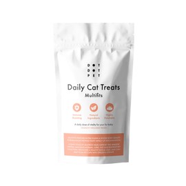 DotDotPet Multifit Cat Supplements | Boost Immunity, Gut Health, Healthy Joints & Senior Cats | Fish Flavoured natural contain Essential Proteins, Vitamins & Minerals | Vet Endorsed
