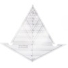 Sewing Wedge Ruler 60 Degree and 120 Degree Acrylic Transparent