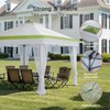 Amada 13x13 Pop Up Gazebo, One Push Outoor Canopy Tent