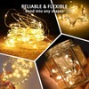 chzk 8 Pack Fairy Lights 7Ft 20 LED Twinkle String