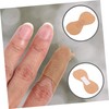 COLLBATH 50Pcs Stretchable Bandages for Skin Protection Conforming Fingertip Dressing