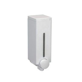 Croydex Slim Line Wall Mounted Soap Dispenser, White, One Size