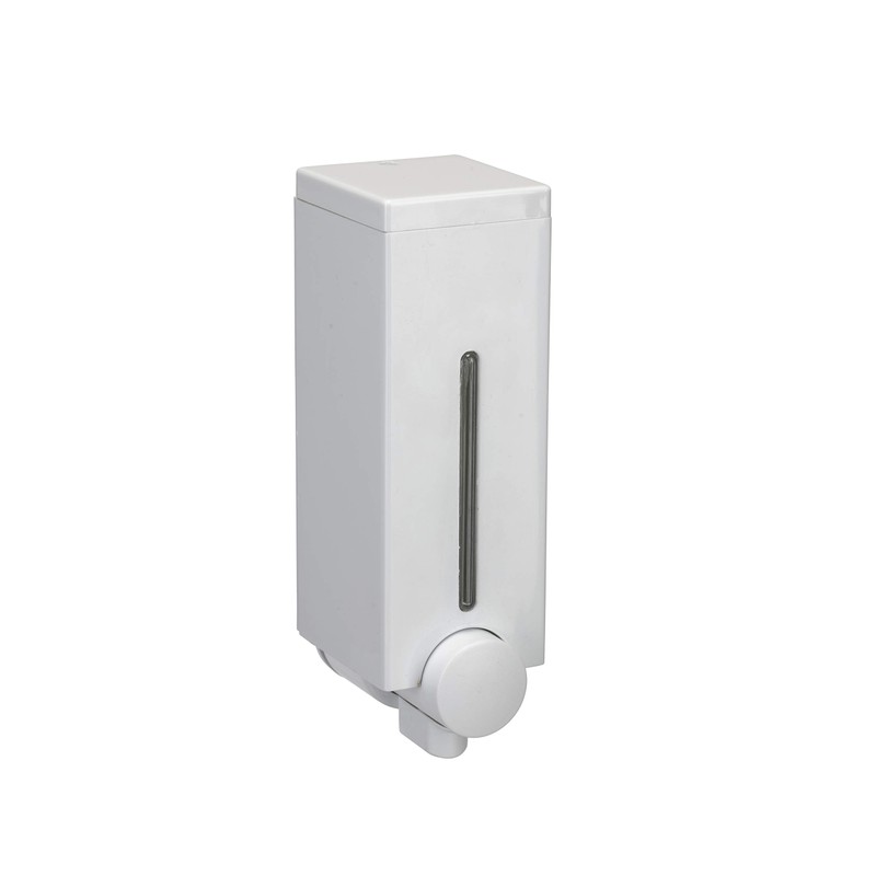 Croydex Slim Line Wall Mounted Soap Dispenser, White, One Size