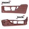 HECASA Front Driver Seat Panel Trim Compatible with 2008-2010 F250