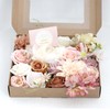 BeauFairy Artificial Flowers Bouquet Combo Box Set, Fake Flower with