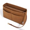 Vercord Felt Organizer Insert For Purse Handbag Tote Bag In