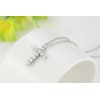 Moon Wings Sterling Silver Necklace and Certified suta-ringusiruba-pendan