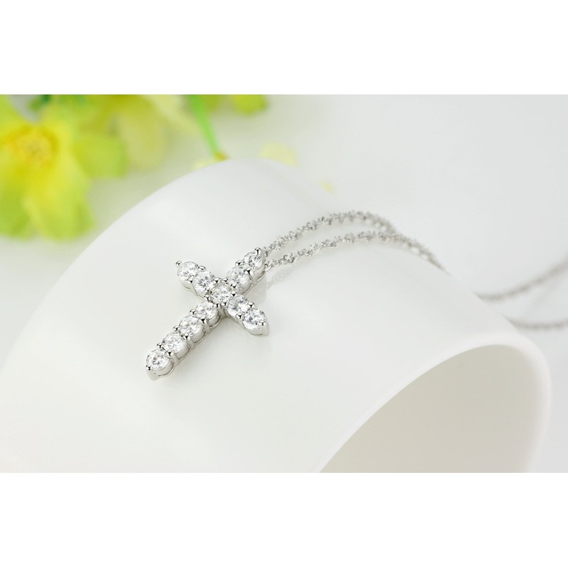 Moon Wings Sterling Silver Necklace and Certified suta-ringusiruba-pendan