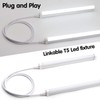 T5 T8 Extension Cords, 10 ft 3 Meter Connector Cord,