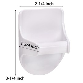 TOPZEA 10 Pack Spray Bottle Holder Wall Mount, Adhesive Hooks Easy Install Wall Hanging Cleaning Bottle Organizer Storage Racks for Cabinet, Kitchen, Bathroom