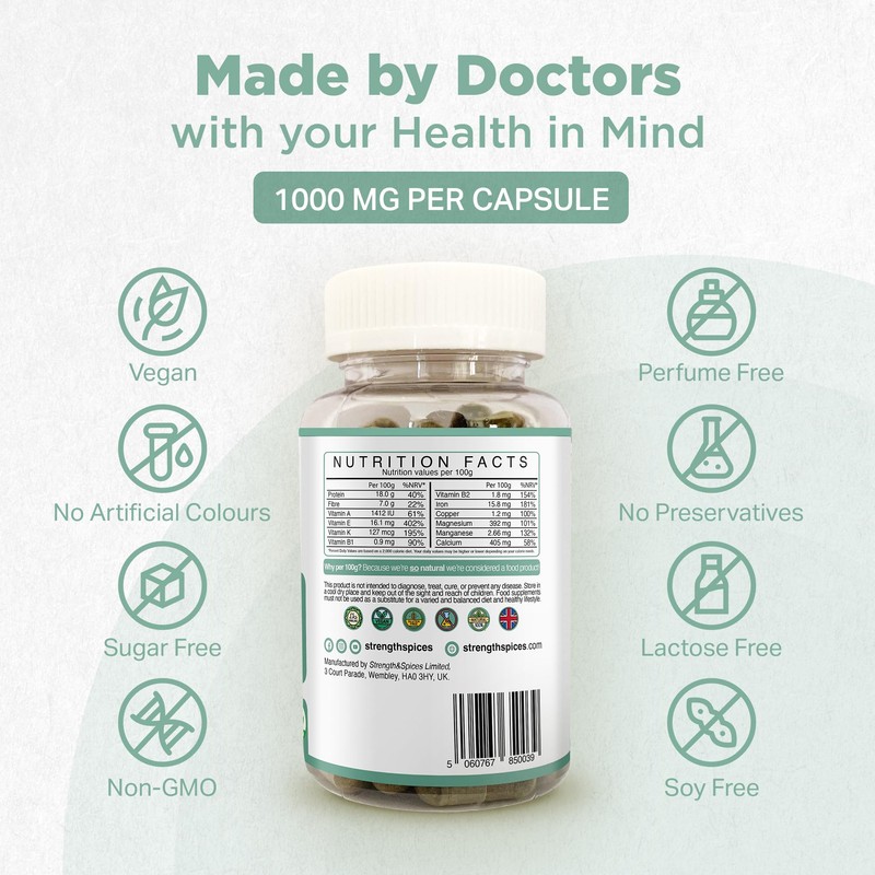 Strength & Spices Anxiety & Sleep Support, Anxiety Relief Supplement,