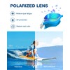 ZIONOR Kids Swim Goggles, G1MINI Polarized Swimming Goggles Comfort for