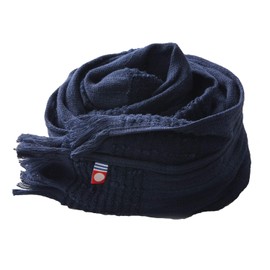 ORIM Taoru Scarf, 100% Cotton, Made in Japan, 6 Colors, Spring, Summer, Imabari Towel, UV Protection, Stole, navy