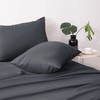 Moonlight Bedding Pillow Cases 2 Pack – Charcoal Pillowcases Envelope