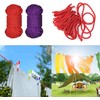 CRAFTCURL Nylon Twisted Rope - Durable & Slightly Shiny Design