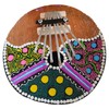 Kalimba Calabash Gourd Shell Body Amplify the Sound Steel Tines
