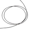 200 Yards Korean Waxed Polyester Cords Black Braided Beading String