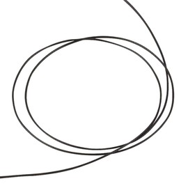 200 Yards Korean Waxed Polyester Cords Black Braided Beading String Necklace Bracelet Wire Threads 0.5mm with Spool for Jewelry Making Macrame Supplies