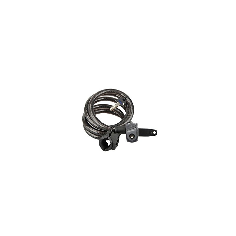 Abus 61919 Bicycle Spiral Cable Lock Dark Grey