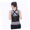 TOVINANNA Elastic Lumbar Support Belt No Buckle Breathable Mesh Back