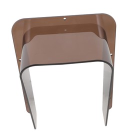 ETHZZLE Acrylic Doorbell Rain Cover Weatherproof Protection for Doorbell Outdoor Doorbell Cover Rainproof Shield for Access Control Systems