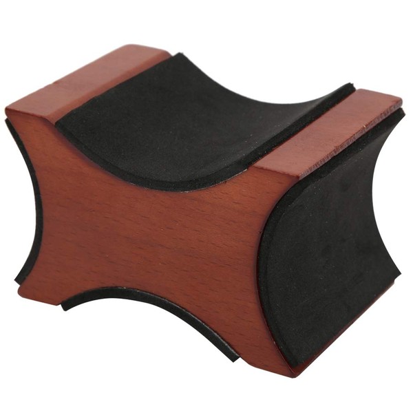 Bnineteenteam Mahogany Neck Rest Support, Universal Desktop Stand Musical Instrument