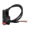 Keensso Motorcycle 12 V Handlebar Switch, 22 mm Universal Motorcycle