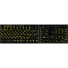 Online-Welcome Russian English Fluorescent glowing keyboard sticker