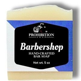 Prohibition Soap | Barbershop| for Men, Moisturizing and Nourishing Body and Hand Soap