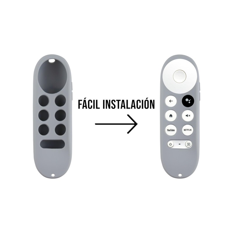 CONTROL EXPERT Funda para Control Google Chromecast TV Case, Protector,