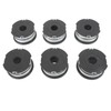 6pcs Weeder Replacement Spool 38.6ft 0.06in String Trimmer Replacement Spool