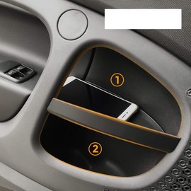 DIYUCAR Benz Smart 453 Fortwo 2015-2020 Car Interior Storage Box Container Glove Organizer Not Fit Forfour Door Handle