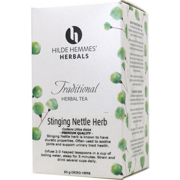 3 x 50g Dried Herbs HILDE HEMMES HERBALS Stinging Nettle (Total: 150g)