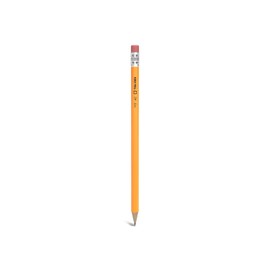 TRU RED Pre-Sharpened Wooden Pencil, 2.2mm, #2 Medium Lead, 72/Carton (TR58558VS)