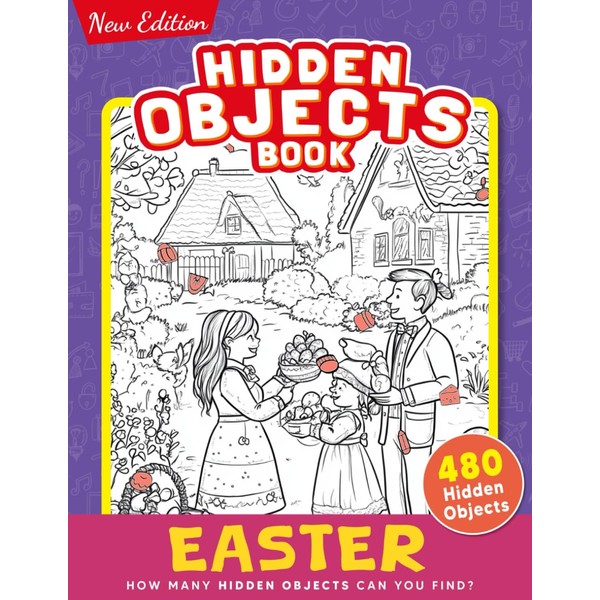 Easter Hidden Objects Book: Find Joyful Surprises Hidden in Festive