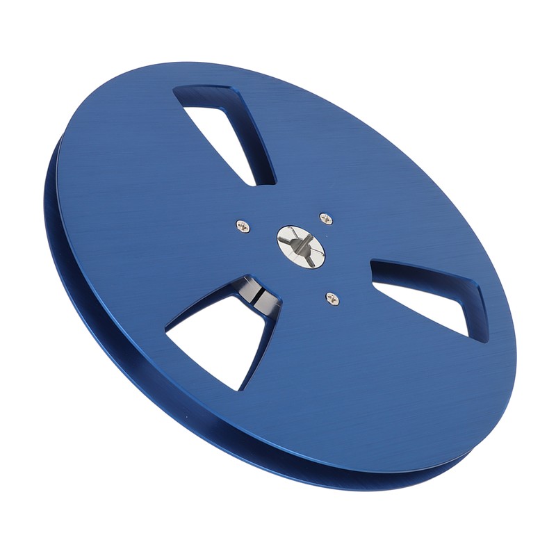 1/4 7 Inch Empty Tape Reel Aluminum Alloy 3 Hole