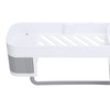 No Drilling Corner Shower Shelf Wall Mounted Bathroom Storage Rack