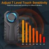 besttechtrading Bike Alarm with Remote Wireless Anti-Theft Vibration Security System