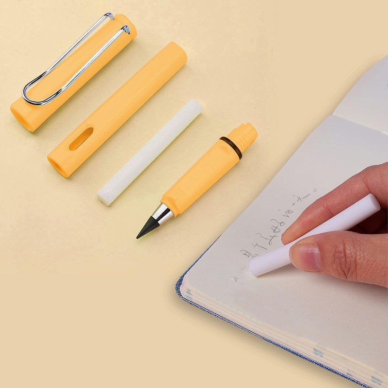 DOETYD 10pcs Infinity Pencils Durable Writing Everlasting Pencil Forever Inkless