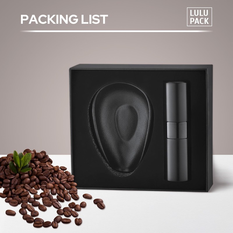 Lulupack Coffee Bean Dosing Cup with 20ML Spray Bottle, Coffee