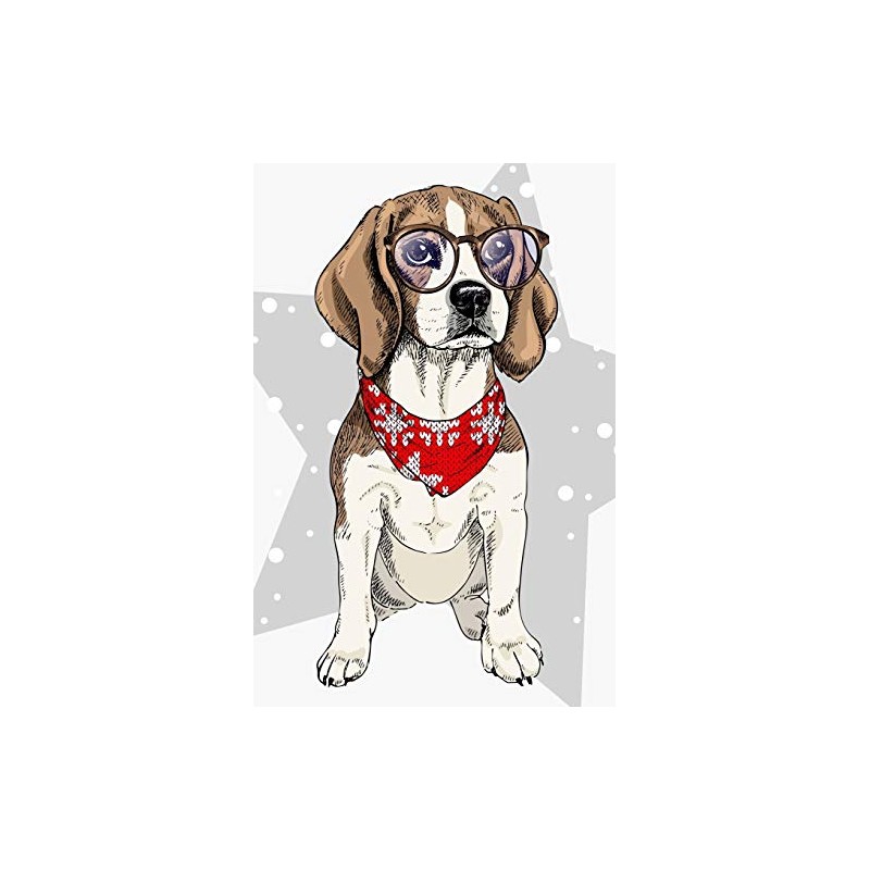 Beagle Notebook: Blank Lined Journal, Softcover (6x9 inches) with 120