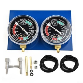 SPORTARC Fuel Vacuum Gauge, 2 Cylinder Balancer, Motorcycle Carburetor Vacuum Gauge, Balancer, Sync Tool with Vacuum Hose Kit