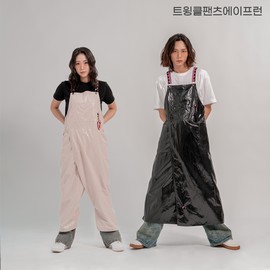 Twinkle Pants Apron YDA001 - 트윙클팬츠에이프런/ 살롱전용 앞치마 [YDA001트윙클팬츠에이프런_블랙] YDA001 - Twinkle Pants Apron / Salon Exclusive Apron [YDA001 Twinkle Pants Apron_Black]
