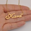 HUAN XUN Londyn Name Necklaces for Women Custom Name Necklaces