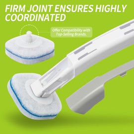 IVYROLL Toilet Bowl Cleaner Wand Refills, 21PCS Disposable Toilet Brush Refills, Replacement Heads for Toilet Cleaning System