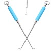 2 Pack Stainless Steel Fishing Hook Remover - Safe &